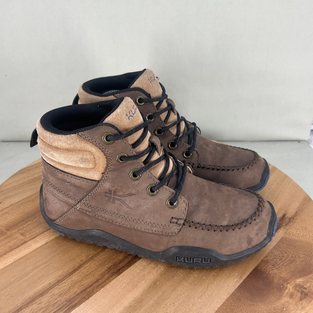 Kuru Quest Womens Size 8 Brown Suede Leather Lace Up Ankle Hiking Boots
